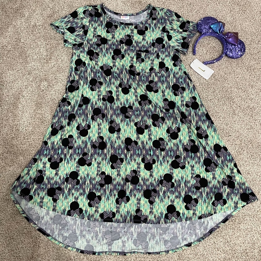 NWT LuLaRoe Disney Collection Carly Dress